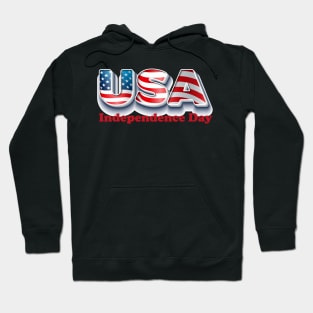 USA flag loving design Hoodie